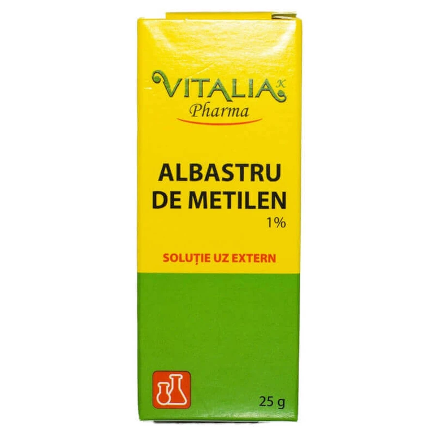 Methyleenblauw 1%, 5 x 25 g, Vitalia