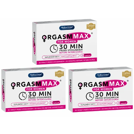 Orgasm Max for women, 3x2 capsules, Medica-Group