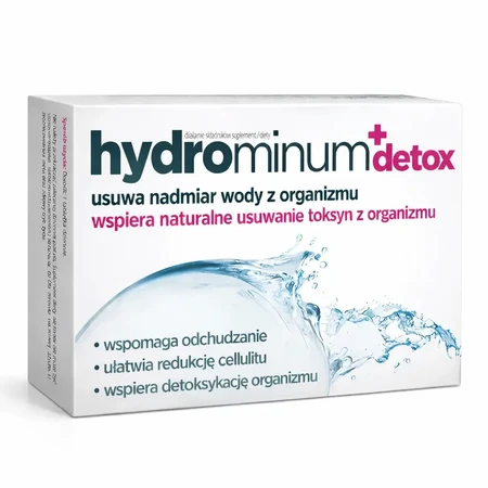Hydrominum + Detox, 3 x 30 comprimidos