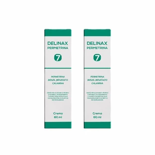 Delinax Permethrin 7 Creme, 2 x 60 ml
