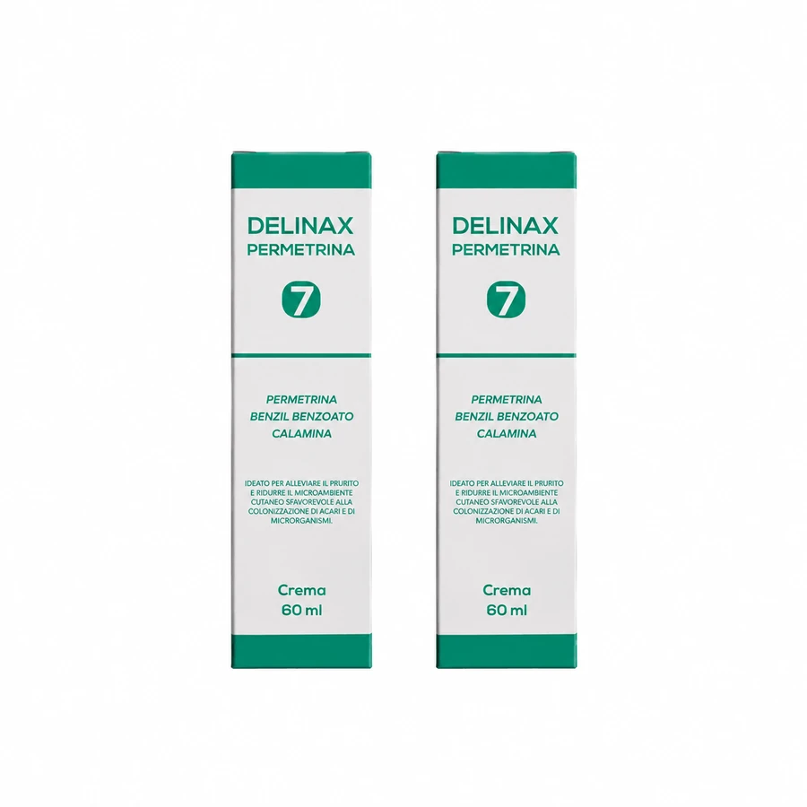 Delinax Permethrin 7 Creme, 2 x 60 ml