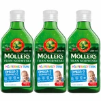 Möller's My First Omega-3 Fish Oil, over 4 weeks, 3x250 ml