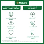 Möller's My First Omega-3 Fish Oil, over 4 weeks, 3x250 ml
