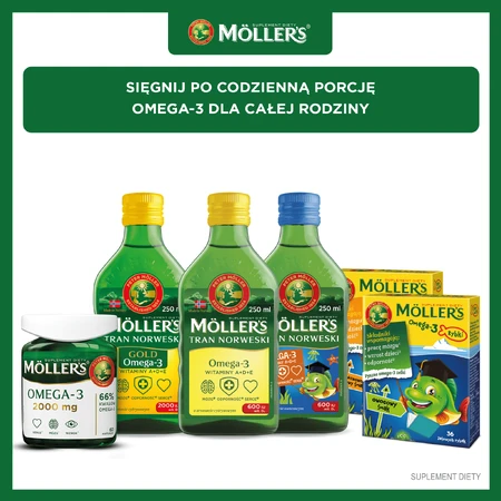 Möller's My First Omega-3 Fish Oil, over 4 weeks, 3x250 ml