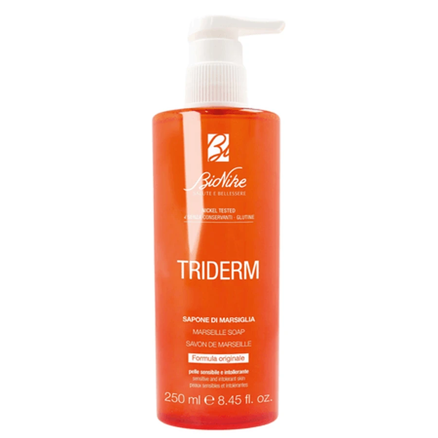 Jabón líquido Triderm para pieles sensibles e intolerantes, 250 ml, BioNike