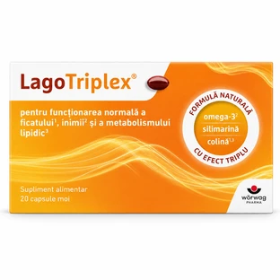 LagoTriplex, 20 zachte capsules, Worwag Pharma