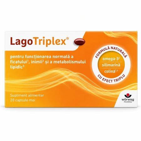 LagoTriplex, 20 capsule moi, Worwag Pharma