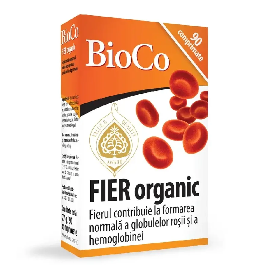 Organisch ijzer, 90 tabletten, BioCo