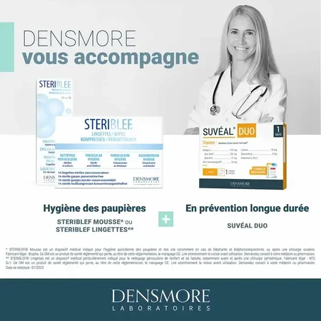 Suveal Duo, 30 gélules molles, Densmore Laboratoires