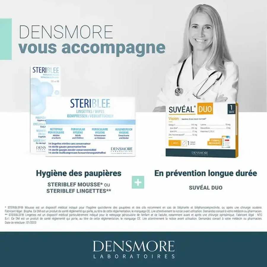 Suveal Duo, 30 gélules molles, Densmore Laboratoires