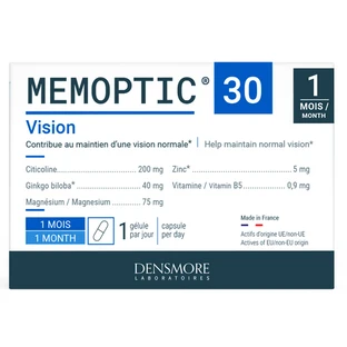 Memoptic, 30 comprimés sécables, Densmore Laboratoires