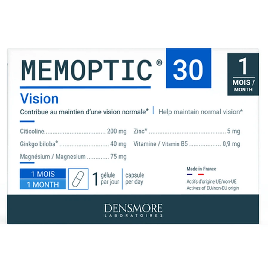Memoptic, 30 deelbare tabletten, Densmore Laboratoires
