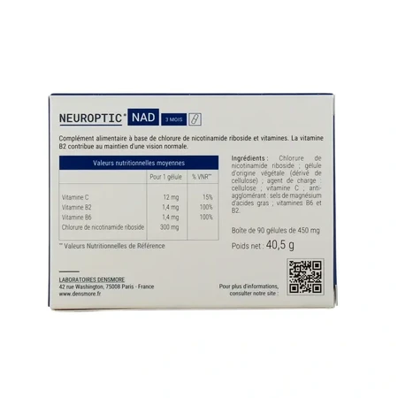 Neuroptic NAD, 30 capsule vegetale, Densmore Laboratoires