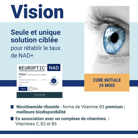 Neuroptic NAD, 30 capsule vegetale, Densmore Laboratoires
