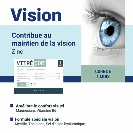 Vitrecor, 30 cápsulas vegetarianas, Densmore Laboratoires