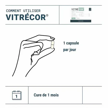 Vitrecor, 30 cápsulas vegetarianas, Densmore Laboratoires