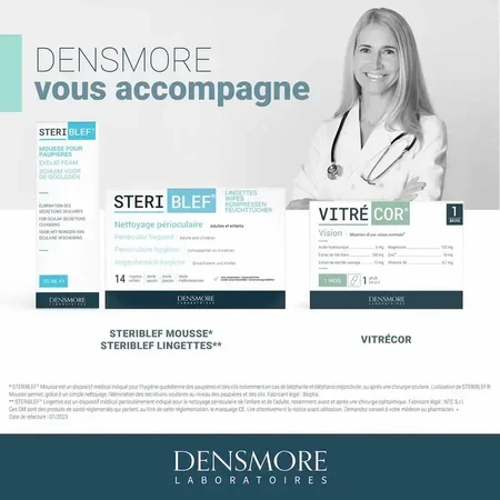 Vitrecor, 30 cápsulas vegetarianas, Densmore Laboratoires