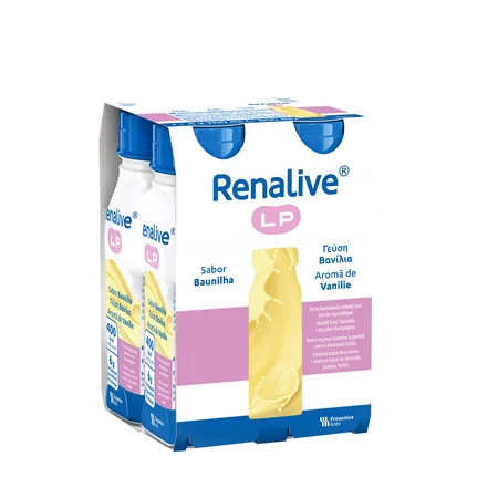 Renalive LP Nutritional Drink, 4 x 200 ml, Fresenius Kabi