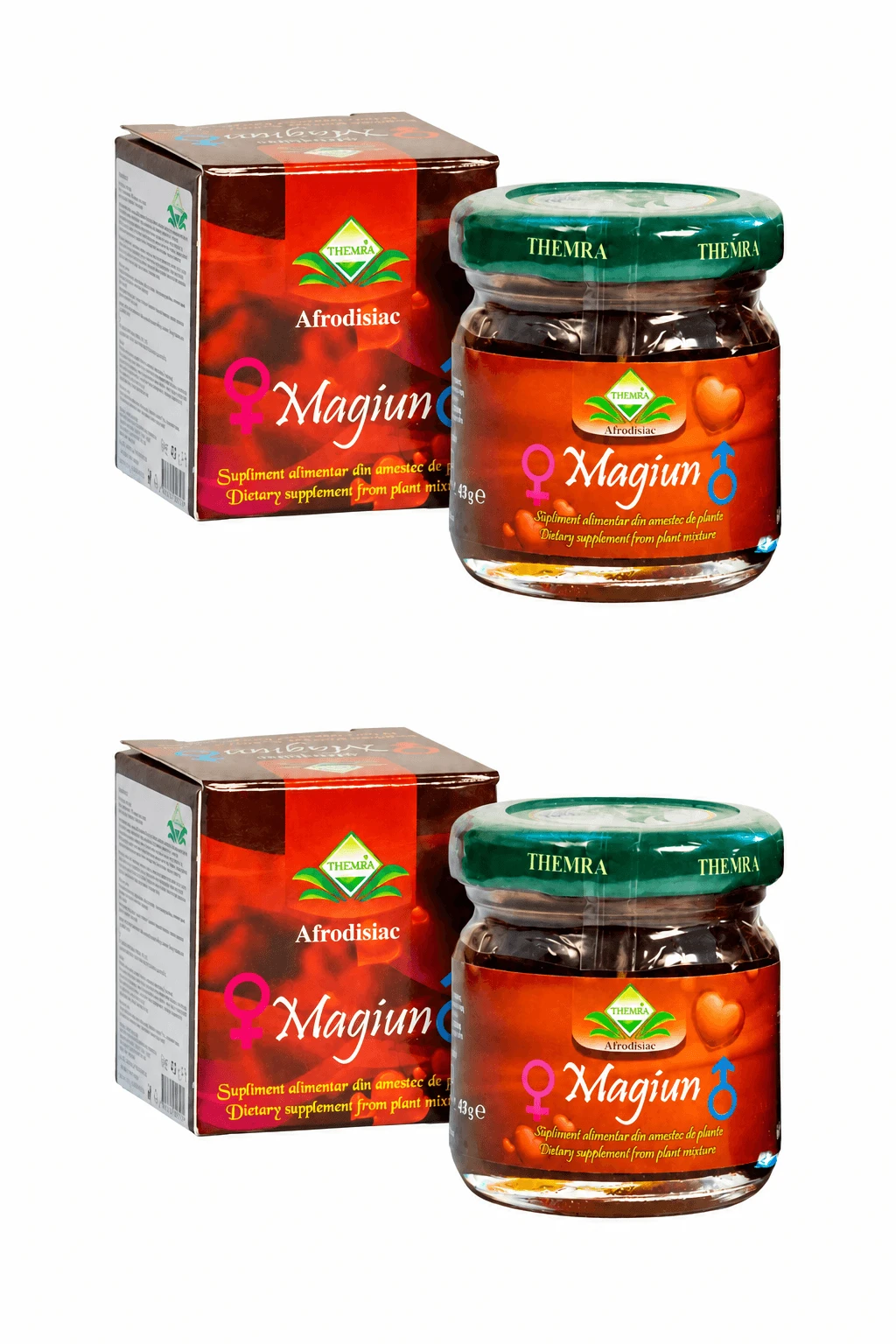 Magiun aphrodisiac, 2x43 g, Themra