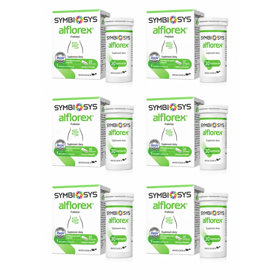 Symbiosys Alflorex, 6x30 gélules