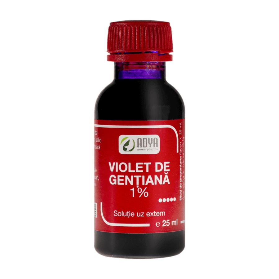 Violet de Gentiana 1 % 2x25 ml, Adya Green