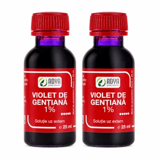 Violet de Gentiana 1% 2x25ml Adya Green