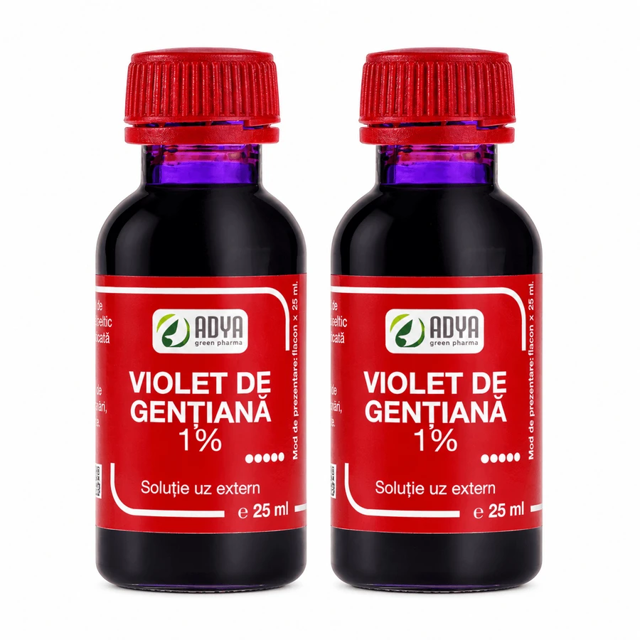 Violet de Gentiana 1 % 2x25 ml, Adya Green