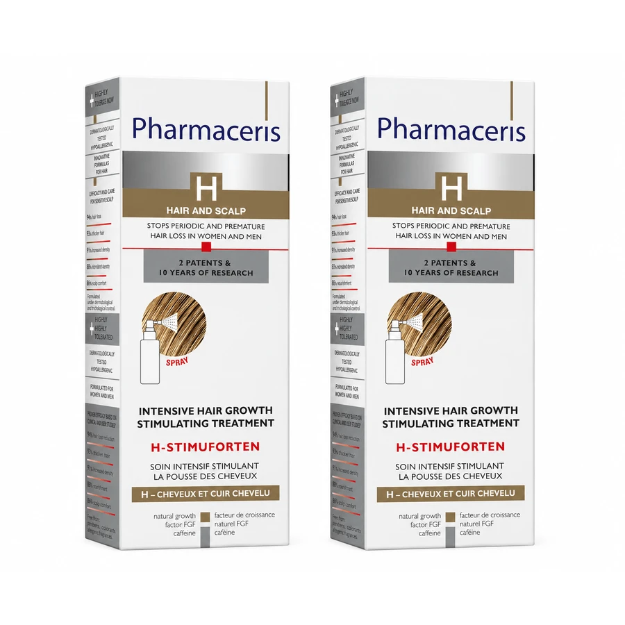 Pharmaceris H Stimuforten, Intensivbehandlung zur Stimulierung des Haarwachstums, 2x125 ml