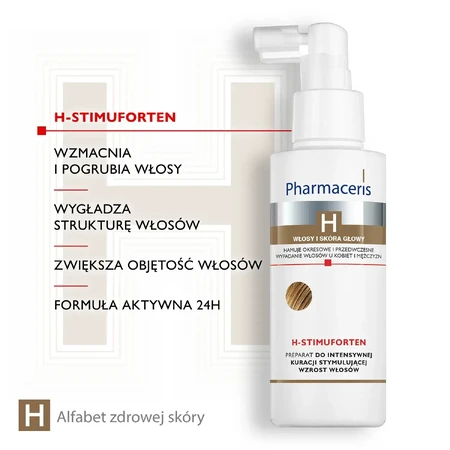 Pharmaceris H Stimuforten, Intensivbehandlung zur Stimulierung des Haarwachstums, 2x125 ml