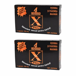 X-Pill, 2x4 capsule, Sichuan Wolong Pharmaceutical
