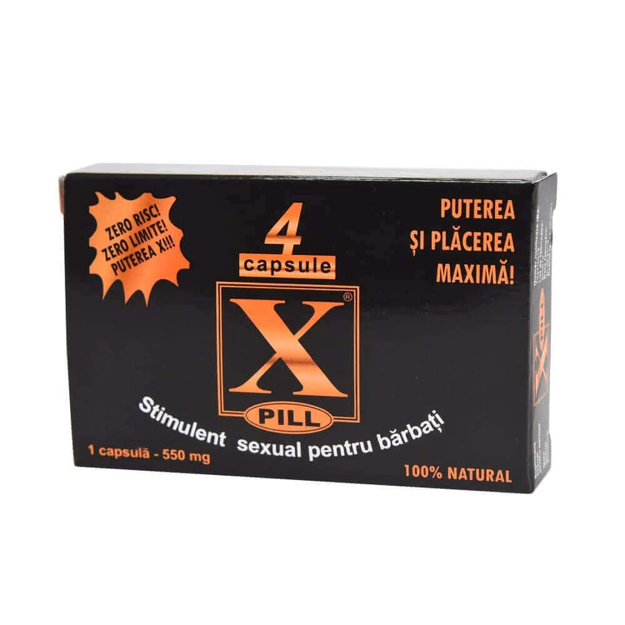 X-Pill, 2x4 capsule, Sichuan Wolong Pharmaceutical