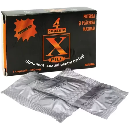 X-Pill, 2x4 capsule, Sichuan Wolong Pharmaceutical