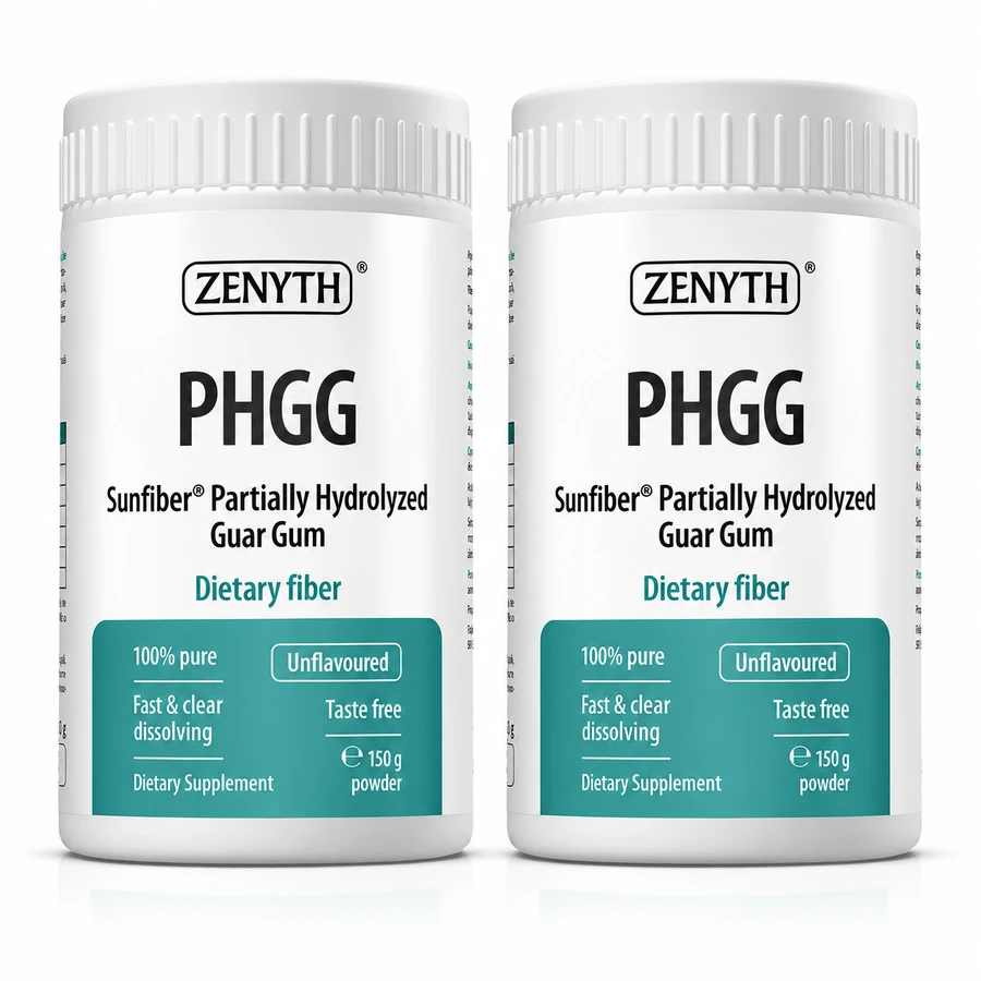 Fibre alimentare prebiotice PHGG, 2x150 g, Zenyth