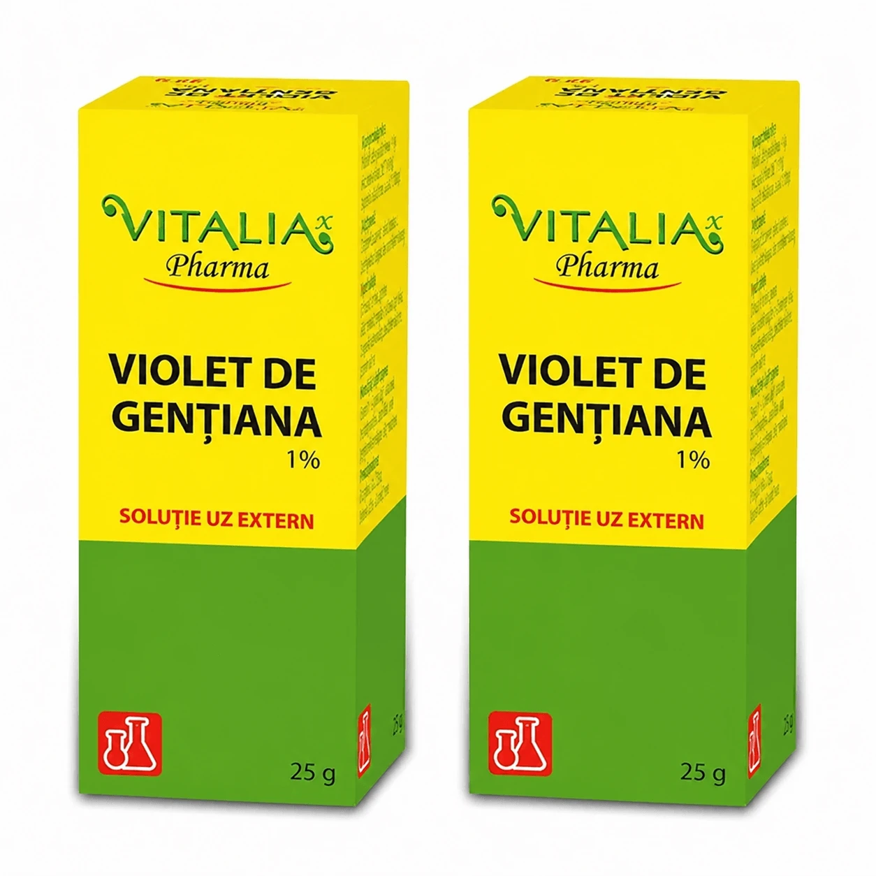 Gentian violet 1%, 2x25 g, Vitalia