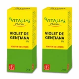 Gentian Violet 1 %, 2x25 g, Vitalia