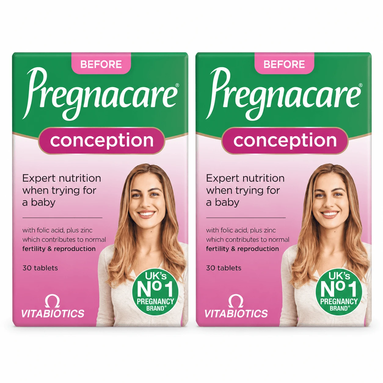 Pregnacare Before Conception, 2x30 tablets, Vitabiotics