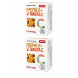 Propolis + Vitamin C, 2x30 tablets, Parapharm