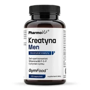 Pharmovit Creatine Men Kreatin-Monohydrat, 125 Kapseln