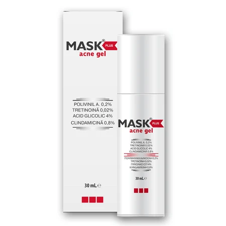 Mask Plus Acne Gel, 2x30 ml, Solartium: ceny i cechy