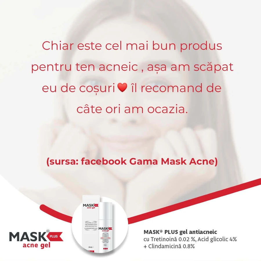 Mask Plus Acne Gel, 2x30 ml, Solartium: ceny i cechy