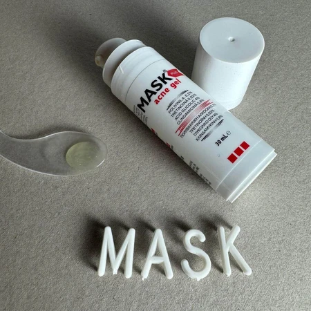 Mask Plus Acne Gel, 2x30 ml, Solartium: ceny i cechy
