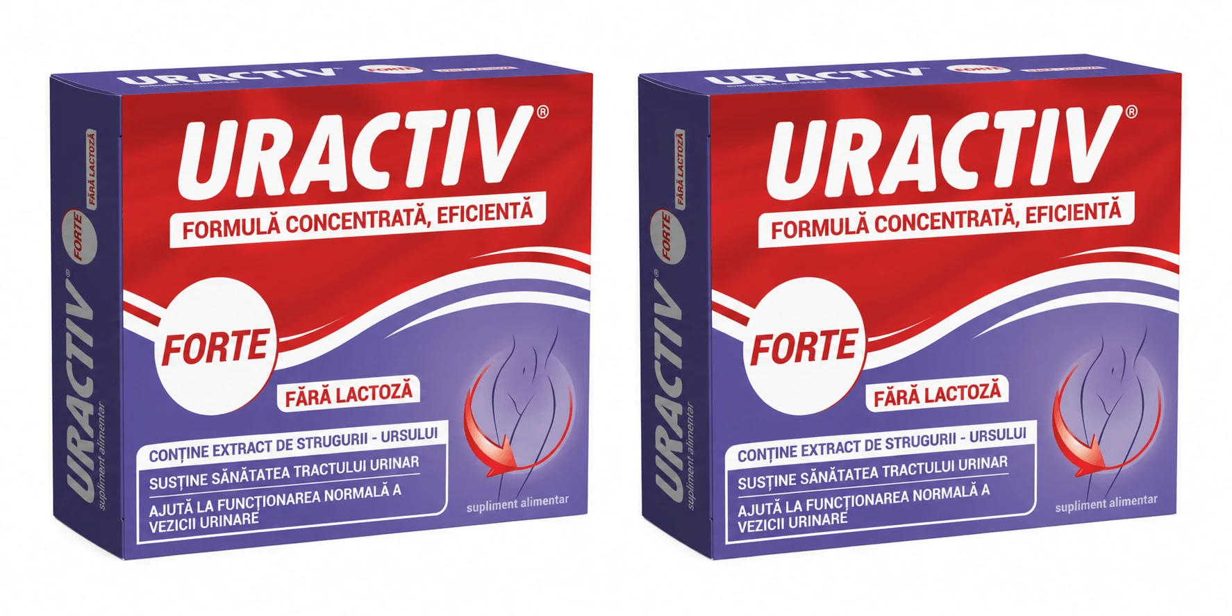 Uractiv Forte pack without lactose, 2x36 capsules, Terapia