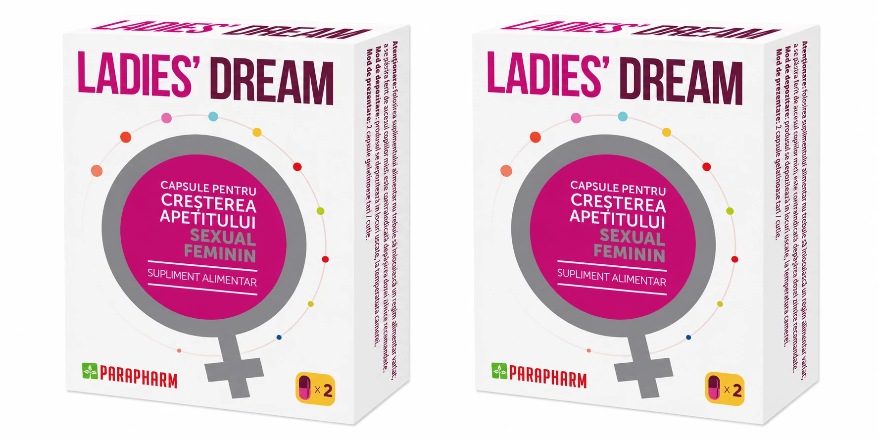 Ladies' Dream, 2x2 capsules, Parapharm