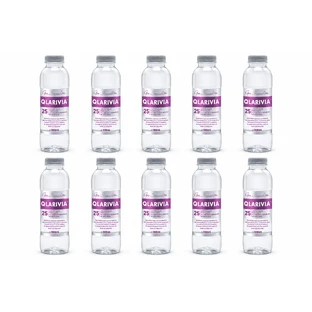 Qlarivia Low Deuterium Water 25 ppm, 10x500 ml, Mecro System