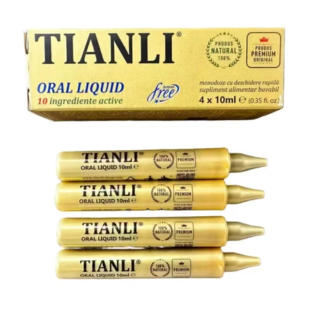 Tianli oral solution, 2x4 vials, Energo Vitalis