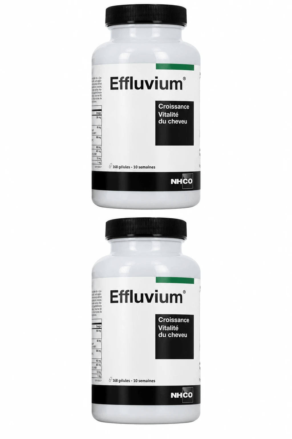 Effluvium Hair Growth and Vitality, 2x168 capsules, Nhco Nutrition