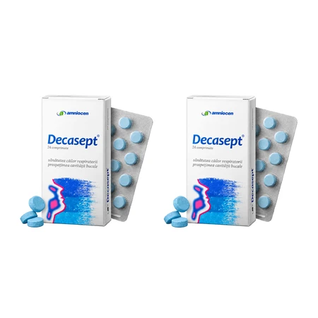 Decasept, 2 × 24 Tabletten, Amniocen