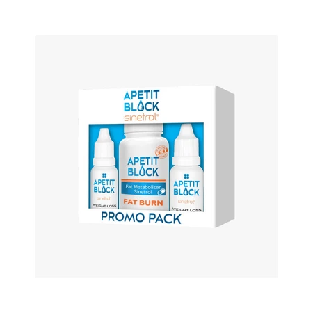Apetit Block Sinetrol Set 60 capsules + 4x15 ml
