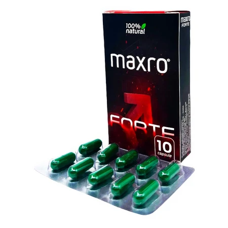 Maxro Forte Formula 100 naturala 10 capsule, Mad House