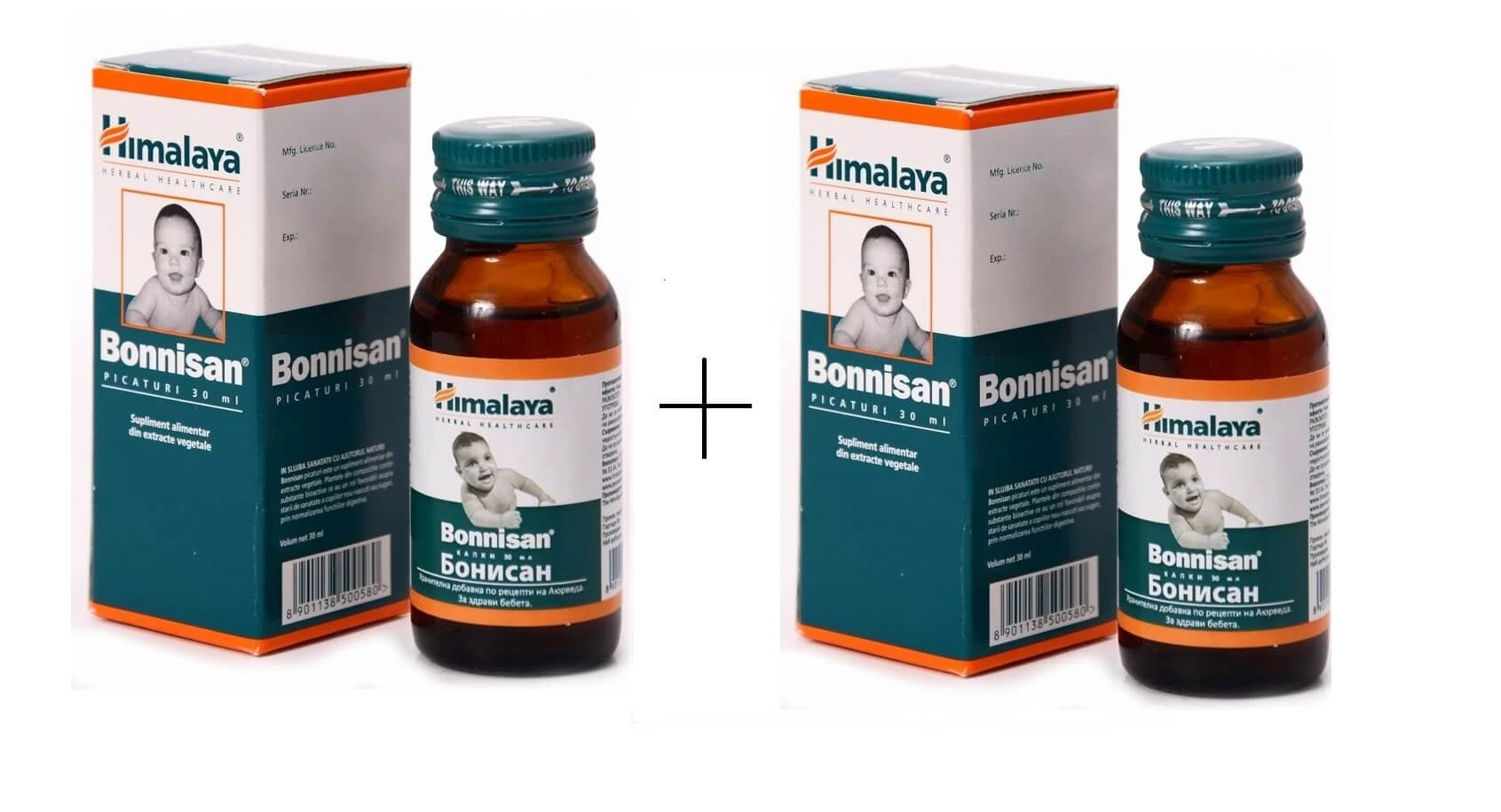 Bonnisan Drops, 2x30 ml, Himalaya